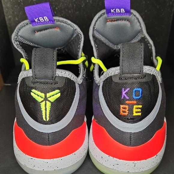 Kobe Bryant 2018 AD Exodus Mamba Chaos Racer Bla K AV3555-003 Mens Size 15 - Picture 5 of 16